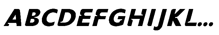 IT Inktura Italic Font UPPERCASE