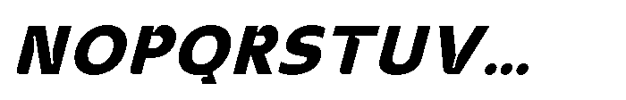 IT Inktura Italic Font UPPERCASE