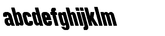 IT Kroxen Black Left FONT
