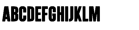 IT Kroxen Black Font UPPERCASE