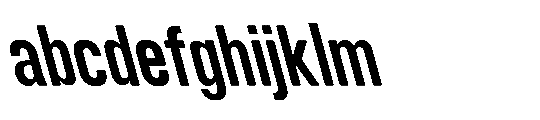 IT Kroxen Bold Left FONT