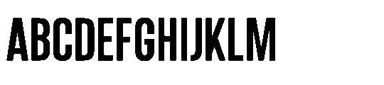 IT Kroxen Bold Font UPPERCASE