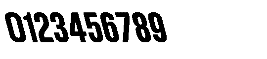 IT Kroxen Extra Bold Left Font OTHER CHARS