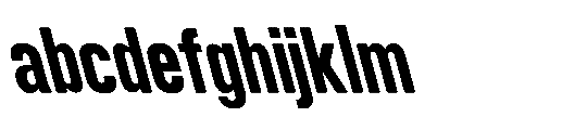 IT Kroxen Extra Bold Left FONT