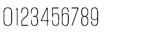 IT Kroxen Extra Light Font OTHER CHARS