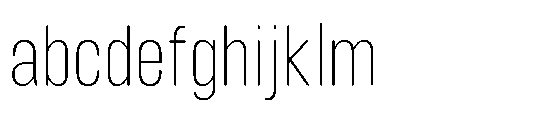 IT Kroxen Extra Light FONT