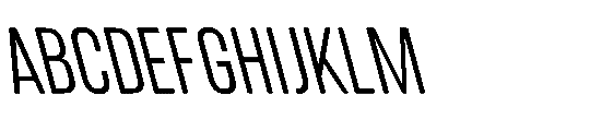 IT Kroxen Left Font UPPERCASE