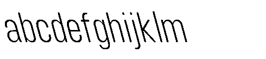 IT Kroxen Light Left FONT