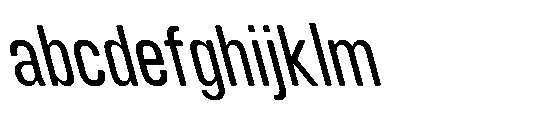 IT Kroxen Medium Left FONT