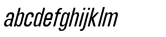 IT Kroxen Medium Right FONT