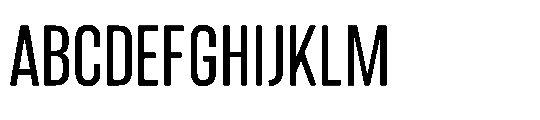 IT Kroxen Medium Font UPPERCASE