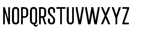IT Kroxen Medium Font UPPERCASE