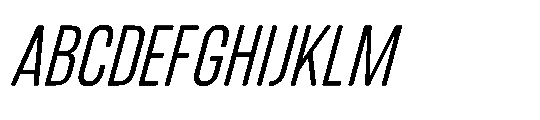 IT Kroxen Right Font UPPERCASE
