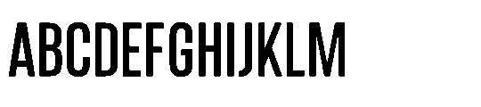 IT Kroxen Semi Bold Font UPPERCASE