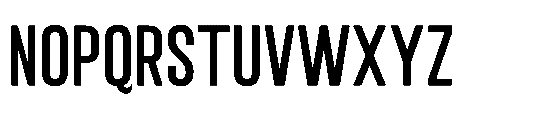 IT Kroxen Semi Bold Font UPPERCASE