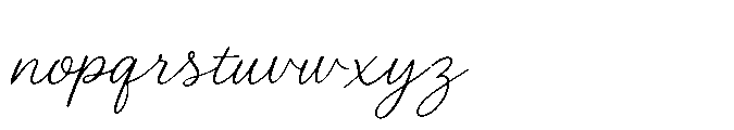 IT Luxegraph Font LOWERCASE