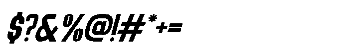 IT Malstryne Italic Font OTHER CHARS