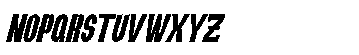 IT Malstryne Italic Font UPPERCASE