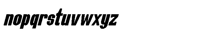 IT Malstryne Italic Font LOWERCASE