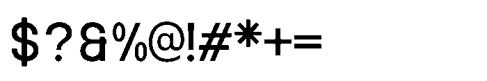 IT Monelix Regular Font OTHER CHARS