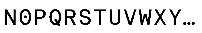 IT Monelix Regular Font UPPERCASE