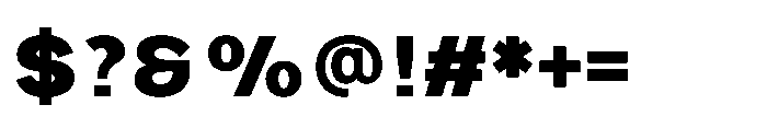 IT Monetic Bold Font OTHER CHARS