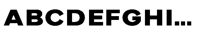 IT Monetic Bold Font UPPERCASE