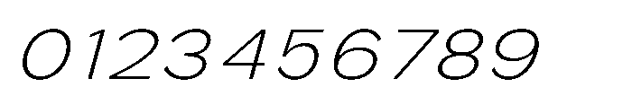 IT Monetic Extra Light Italic Font OTHER CHARS