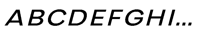 IT Monetic Italic Font UPPERCASE