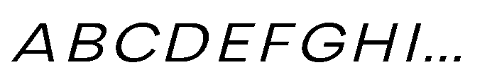 IT Monetic Light Italic Font UPPERCASE