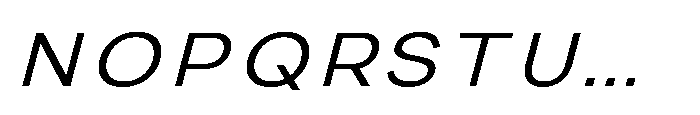 IT Monetic Light Italic Font UPPERCASE