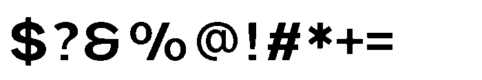 IT Monetic Medium Font OTHER CHARS