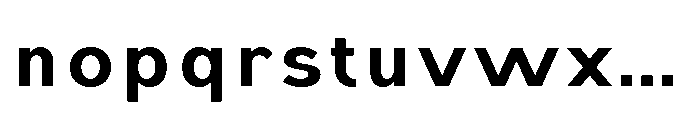 IT Monetic Medium Font LOWERCASE