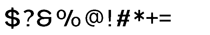 IT Monetic Regular Font OTHER CHARS