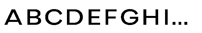 IT Monetic Regular Font UPPERCASE
