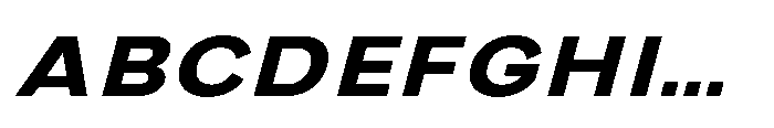 IT Monetic Semi Bold Italic Font UPPERCASE