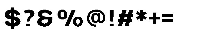 IT Monetic Semi Bold Font OTHER CHARS