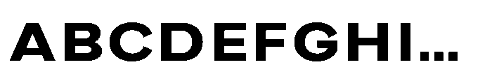 IT Monetic Semi Bold Font UPPERCASE