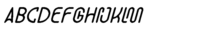 IT Monostrata Italic FONT