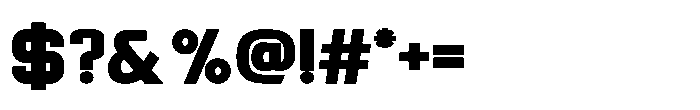 IT Narvelon Bold Font OTHER CHARS