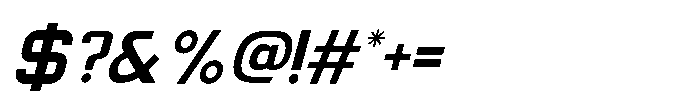 IT Narvelon Light Italic Font OTHER CHARS