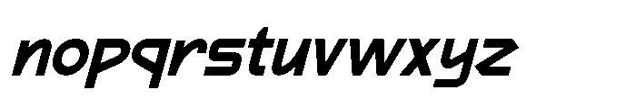 IT Narvelon Light Italic Font LOWERCASE