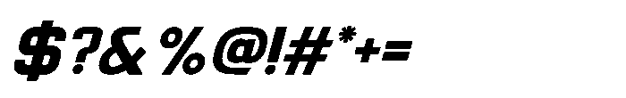 IT Narvelon Medium Italic Font OTHER CHARS
