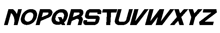 IT Narvelon Medium Italic Font UPPERCASE