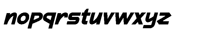 IT Narvelon Medium Italic Font LOWERCASE