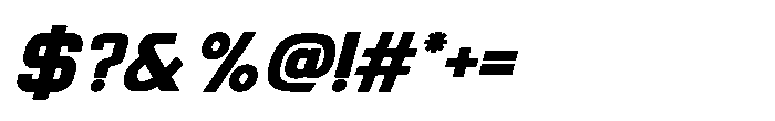 IT Narvelon Semi Bold Italic Font OTHER CHARS