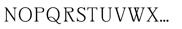 IT Oonelle Regular Font UPPERCASE