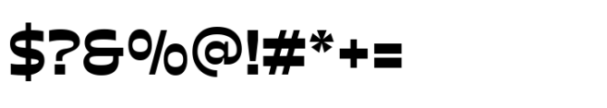 IT Pertinax Bold Font OTHER CHARS