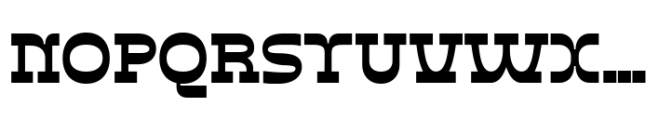 IT Pertinax Bold Font UPPERCASE
