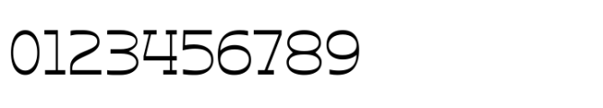 IT Pertinax Thin Font OTHER CHARS